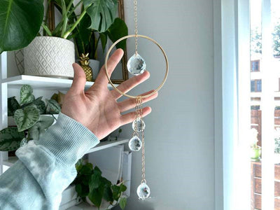 Wind Chimes Creativos Brillantes para Decoración del Hogar: Estilo Unisex