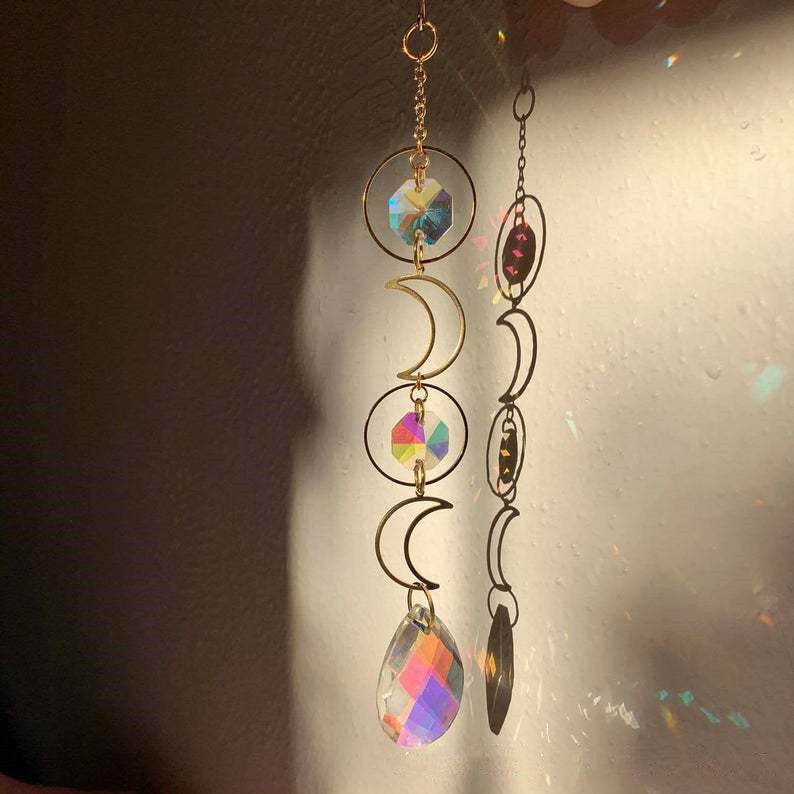 Wind Chimes Creativos Brillantes para Decoración del Hogar: Estilo Unisex