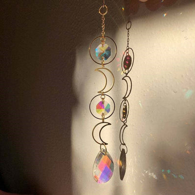 Wind Chimes Creativos Brillantes para Decoración del Hogar: Estilo Unisex