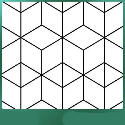 Living Room Wallpaper Three-dimensional Geometric Furniture Refurbishment