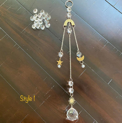 Wind Chimes Creativos Brillantes para Decoración del Hogar: Estilo Unisex