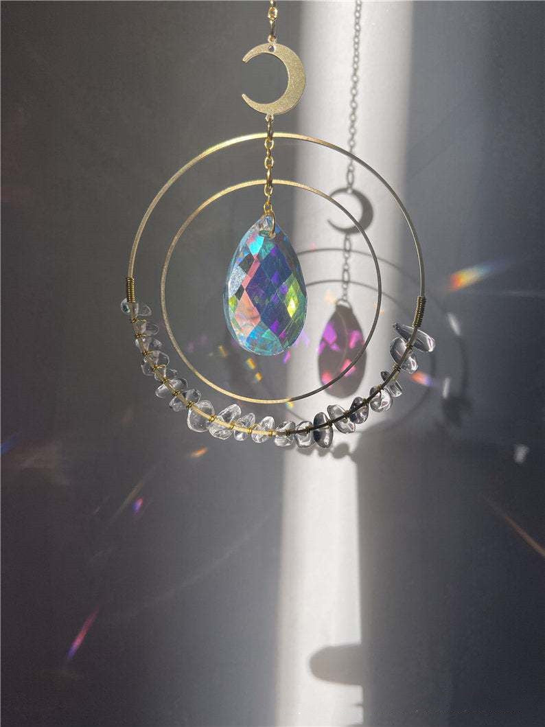 Wind Chimes Creativos Brillantes para Decoración del Hogar: Estilo Unisex