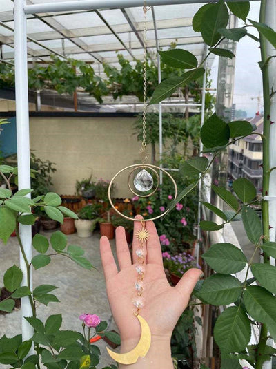 Wind Chimes Creativos Brillantes para Decoración del Hogar: Estilo Unisex