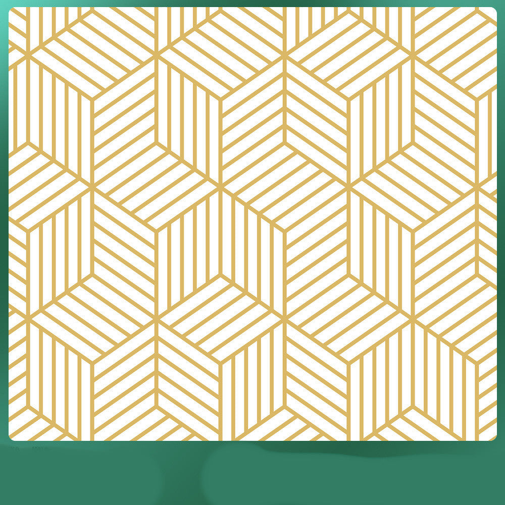 Living Room Wallpaper Three-dimensional Geometric Furniture Refurbishment