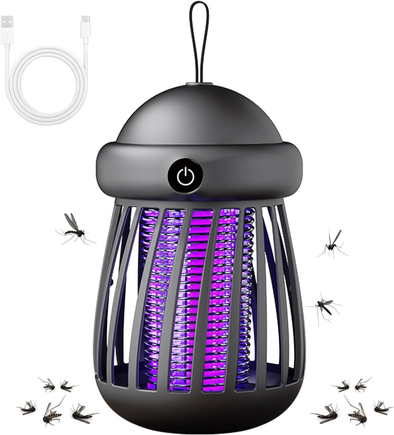 Lámpara Repelente de Mosquitos 360°