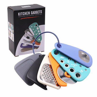 Multi Color Kitchen Alloy Gadget Suit