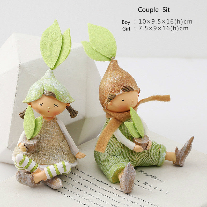 Resin Children's Bedroom Home Accessories Desktop Ornaments