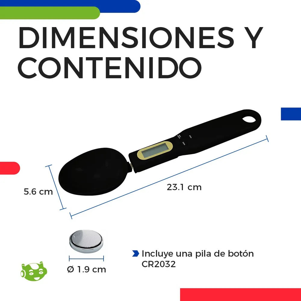 Cuchara Medidora Digital con Báscula