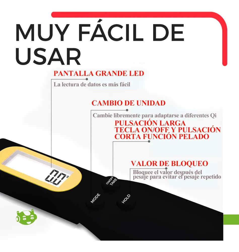 Cuchara Medidora Digital con Báscula