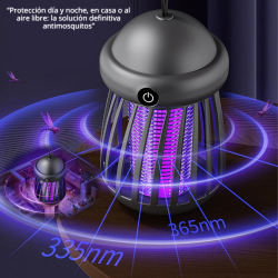 Lámpara Repelente de Mosquitos 360°