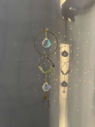 Wind Chimes Creativos Brillantes para Decoración del Hogar: Estilo Unisex