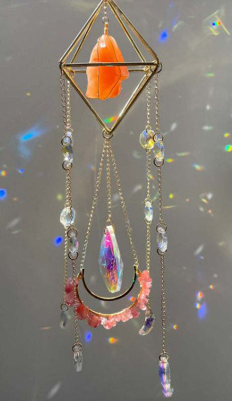 Wind Chimes Creativos Brillantes para Decoración del Hogar: Estilo Unisex