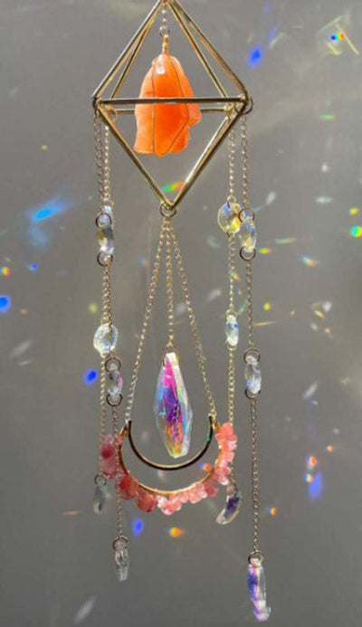 Wind Chimes Creativos Brillantes para Decoración del Hogar: Estilo Unisex